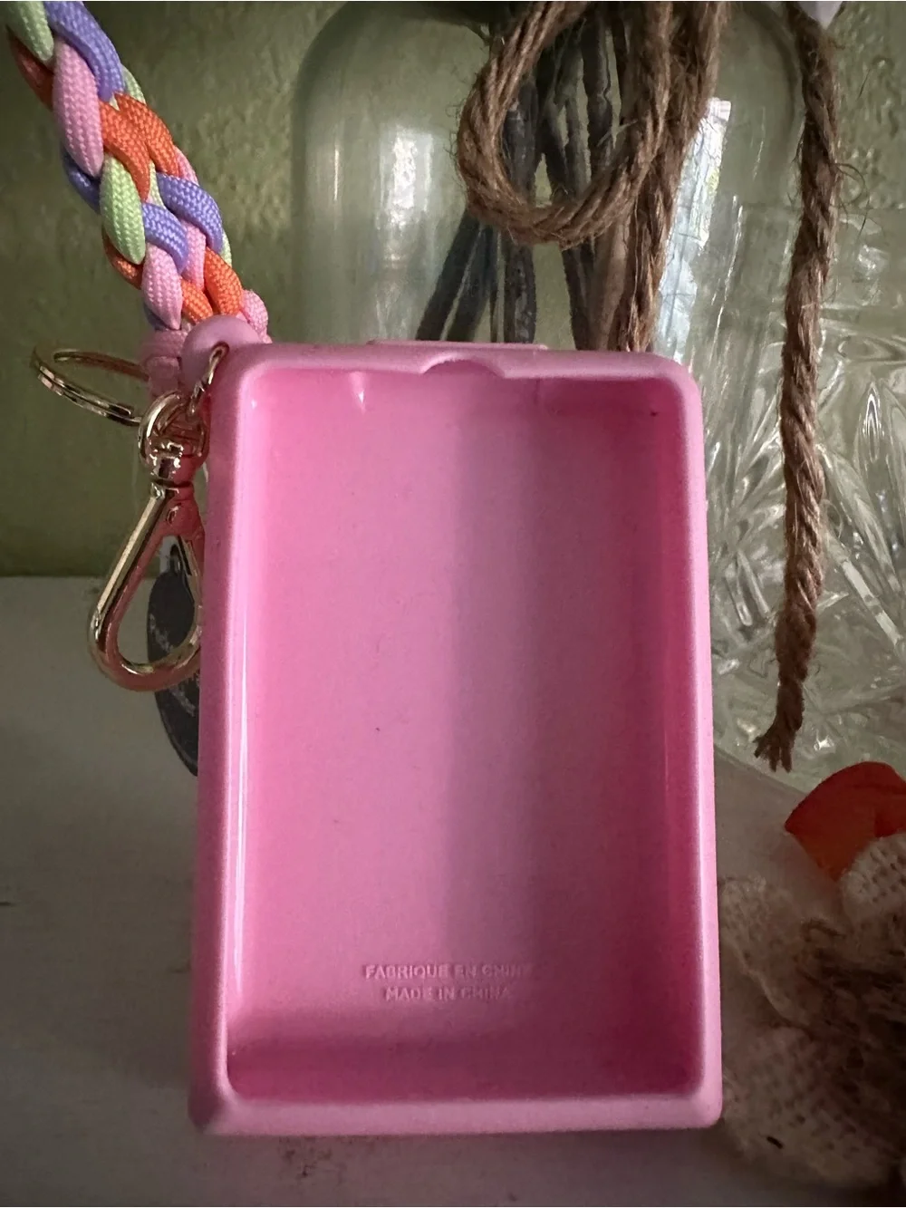 Bath & Body Works pink anti